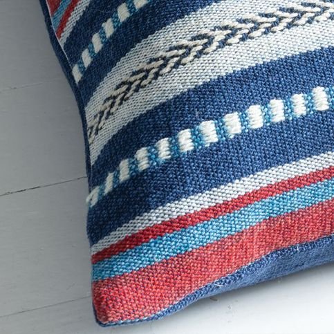 Indus Rouge Cushion by William Yeoward