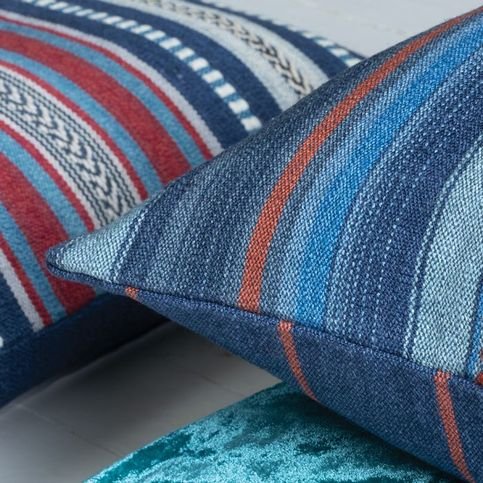 Indus Rouge Cushion by William Yeoward