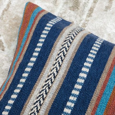 Indus Terracotta Cushion by William Yeoward