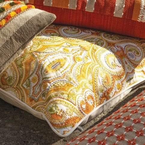 Kalan Spice Cushion by William Yeoward