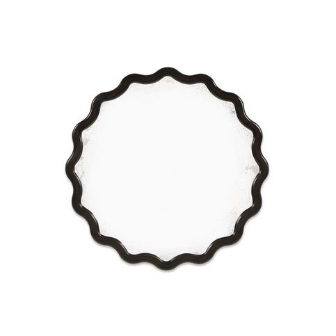 Keste Antique Bronze Round Mirror by William Yeoward