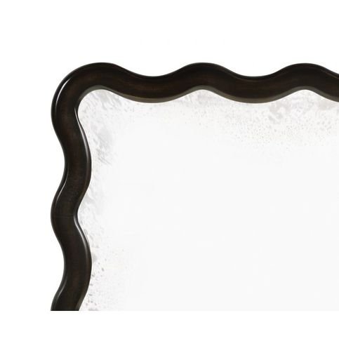 Keste Antique Bronze Square Mirror by William Yeoward