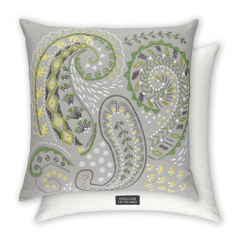 Lakhama Citrine Cushion by William Yeoward