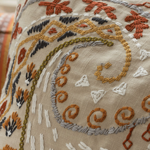 Lakhama Spice Cushion by William Yeoward