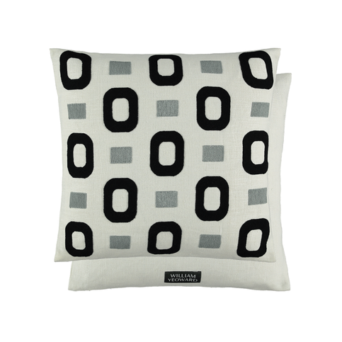 Maakola Noir Cushion by William Yeoward