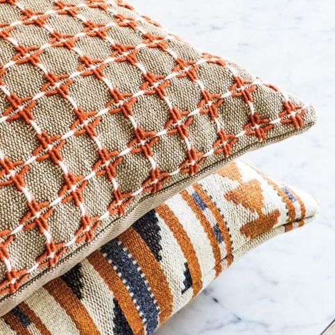 Maliana Spice Cushion by William Yeoward