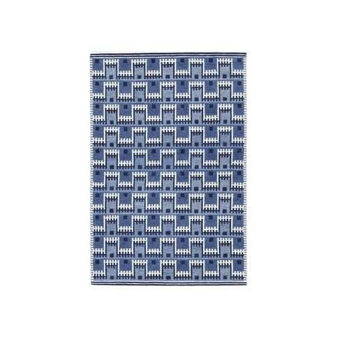 Marga Indigo Rug by William Yeoward
