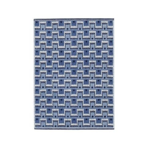 Marga Indigo Rug by William Yeoward