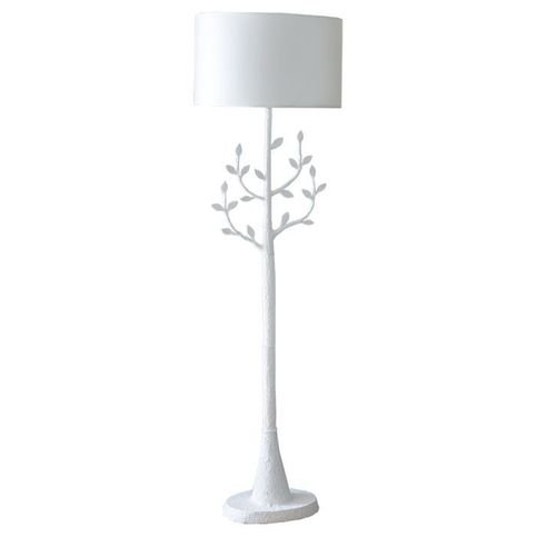 Millana Chalk Floor Lamp by William Yeoward