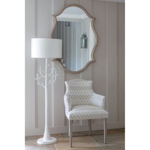 Millana Chalk Floor Lamp by William Yeoward