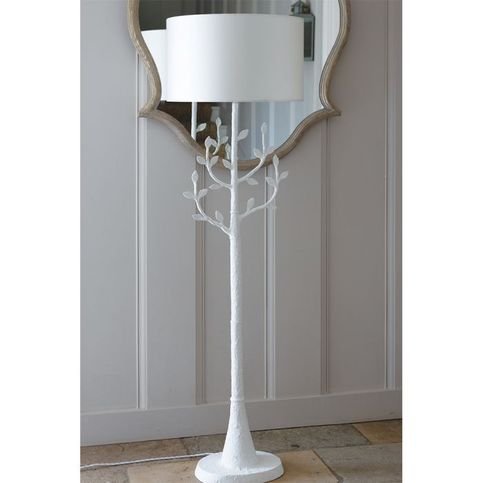 Millana Chalk Floor Lamp by William Yeoward