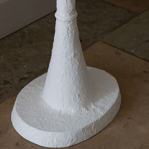 Millana Chalk Floor Lamp by William Yeoward