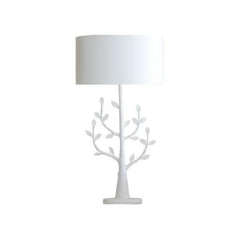 Millana Chalk Table Lamp by William Yeoward