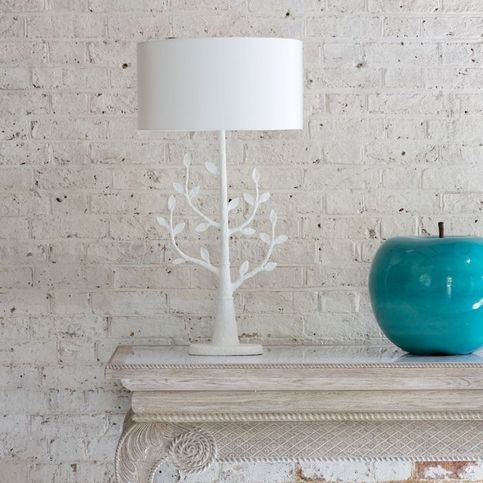 Millana Chalk Table Lamp by William Yeoward