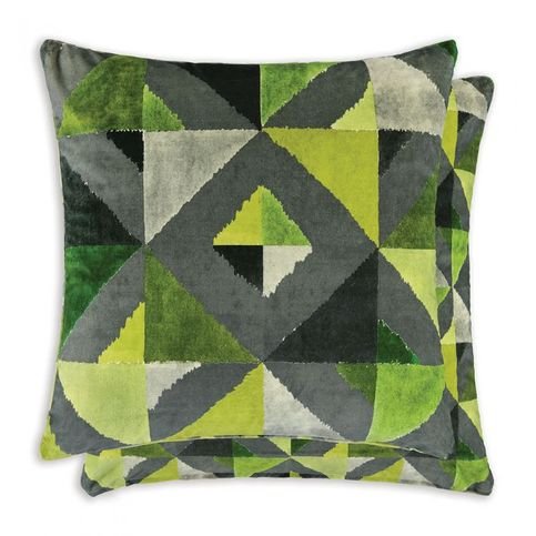 Molino Sage Cushion by William Yeoward