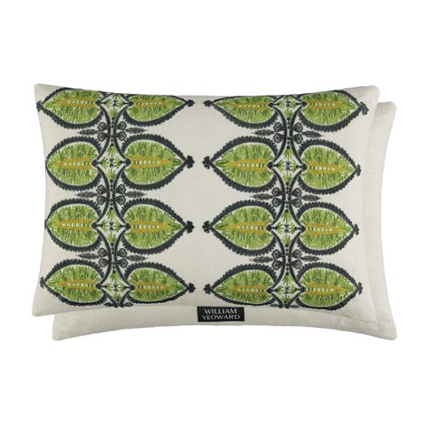 Montacute Sage Cushion by William Yeoward