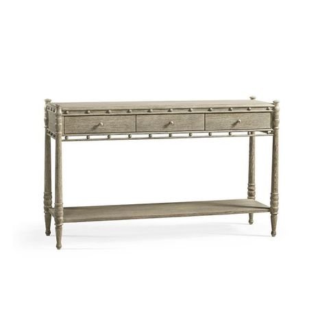 Morris Greyed Oak Console by William Yeoward