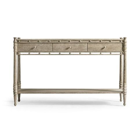 Morris Greyed Oak Console by William Yeoward