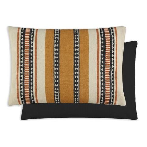 Nariz Ochre Cushion by William Yeoward