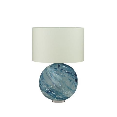 Nyla Indigo Table Lamp by William Yeoward