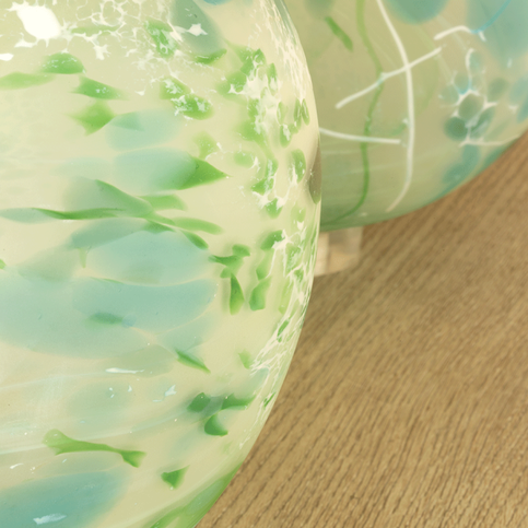 Nyla Sea Green Table Lamp by William Yeoward