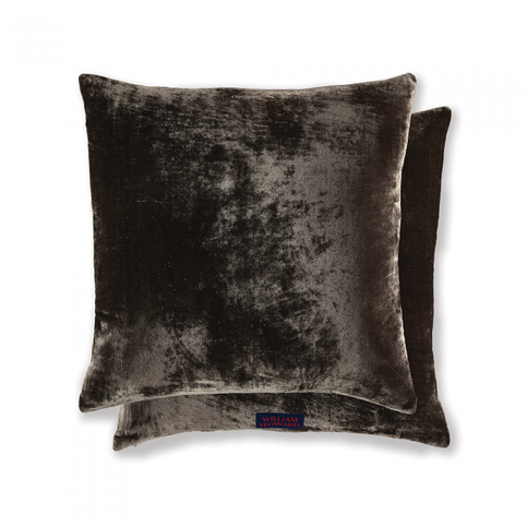 Paddy Espresso Cushion by William Yeoward