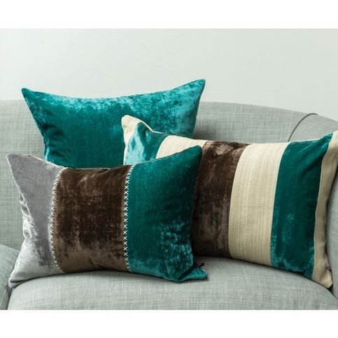 Paddy Jade Cushion by William Yeoward