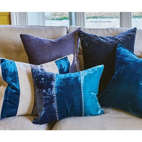 Paddy Marine Cushion by William Yeoward