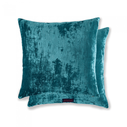 Paddy Peacock Cushion by William Yeoward