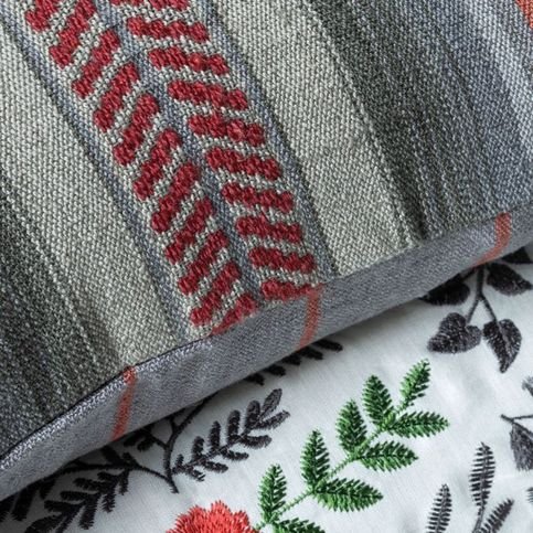 Ravi Coral Cushion by William Yeoward