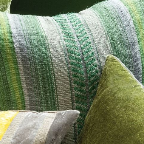 Ravi Forest Cushion by William Yeoward
