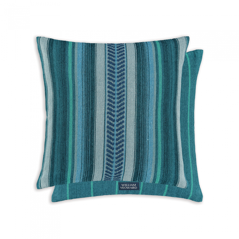 Ravi Peacock Cushion by William Yeoward
