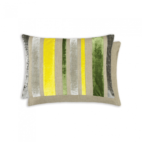 Reilly Citron Cushion by William Yeoward