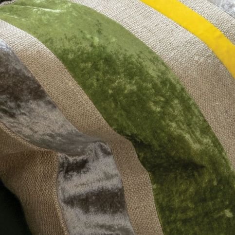 Reilly Citron Cushion by William Yeoward