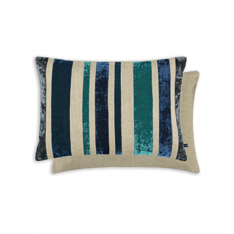 Reilly Midnight Cushion by William Yeoward
