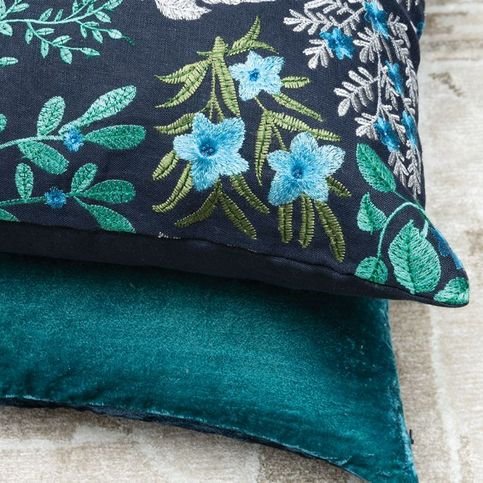 Somerley Ocean Cushion by William Yeoward