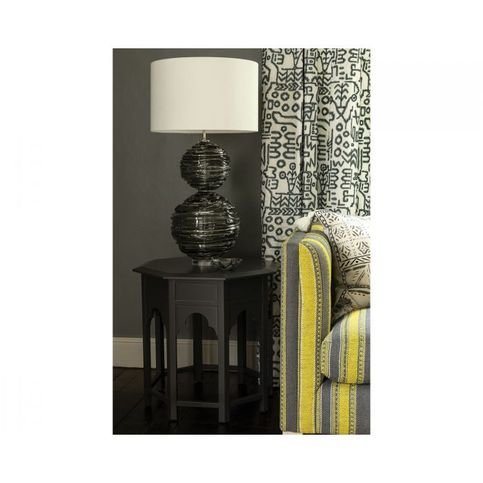 Tanjina Charcoal Side Table by William Yeoward