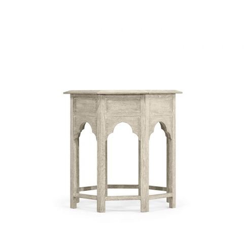 Tanjina Venetian White Oak Side Table by William Yeoward