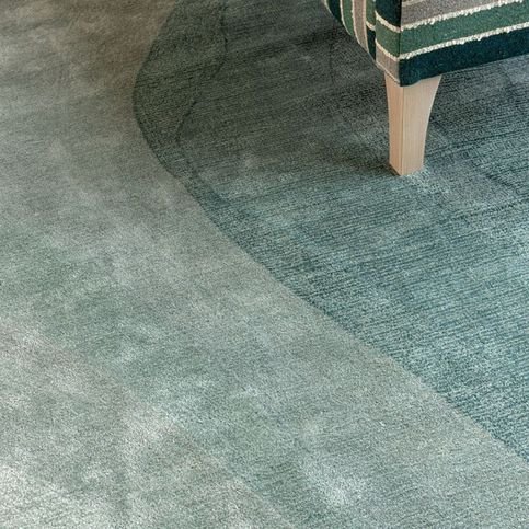 Varuna Lagoon Rug by William Yeoward