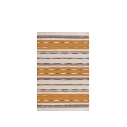 Zafiro Ochre Rug by William Yeoward