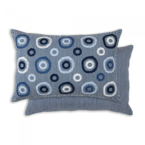 Zafora Ocean Cushion by William Yeoward
