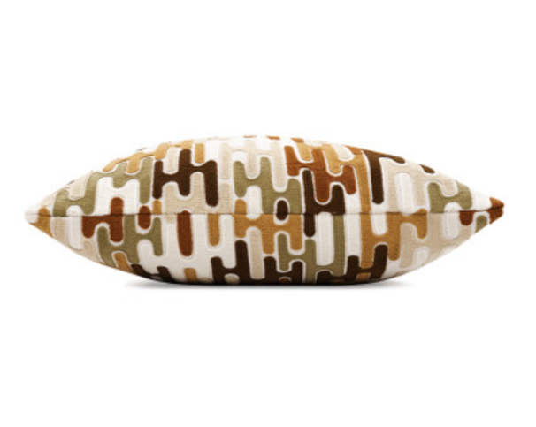 Baldessari 50cm Cushion Tobacco by Zinc Textile 