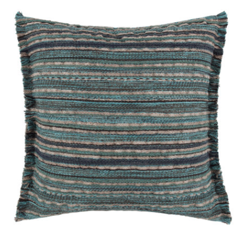 Bramber Peacock Cushion by Zinc Textile 