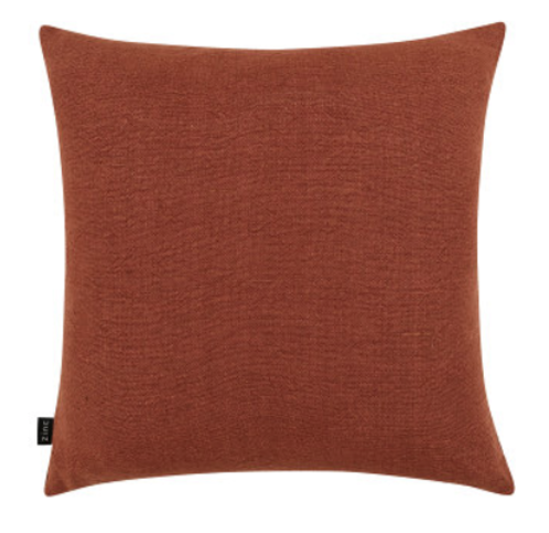 Bude Cognac Cushion by Zinc Textile 