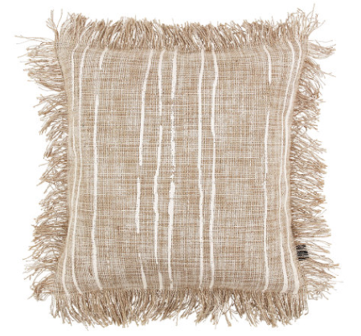 Calder Ivory Cushion by Zinc Textile 