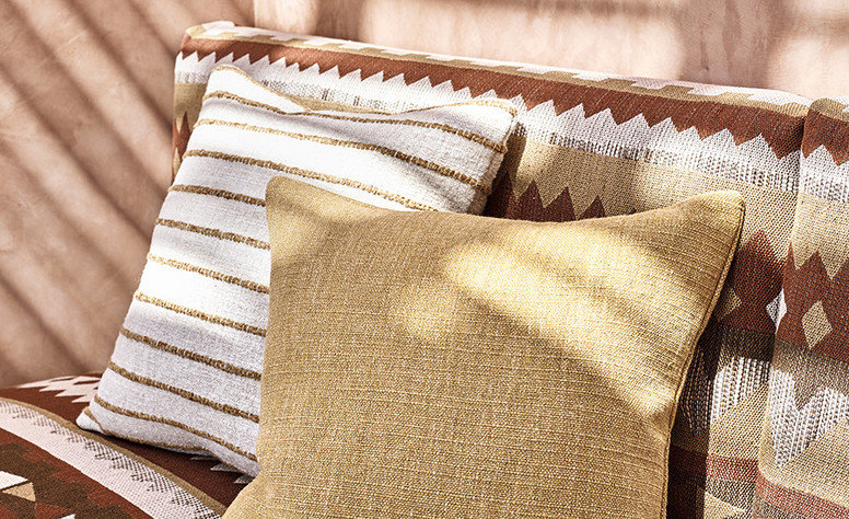 Carallio Ochre Fabric By Zinc Textile