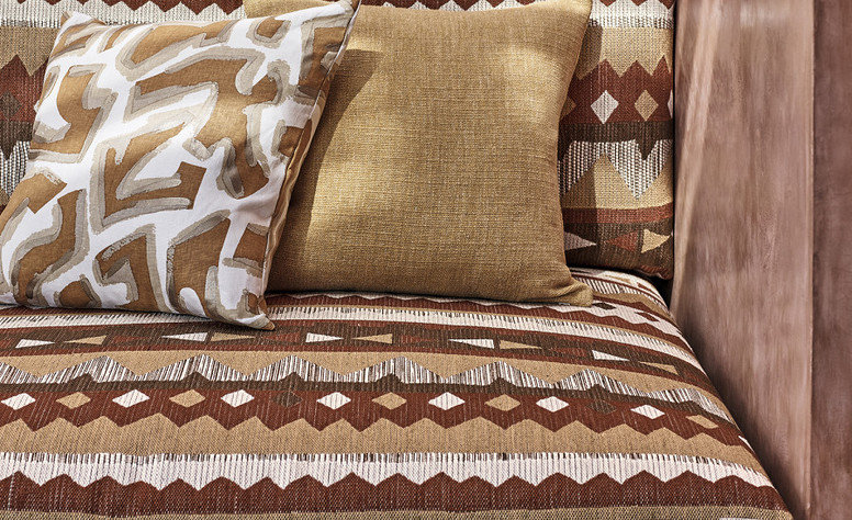 Carallio Ochre Fabric By Zinc Textile