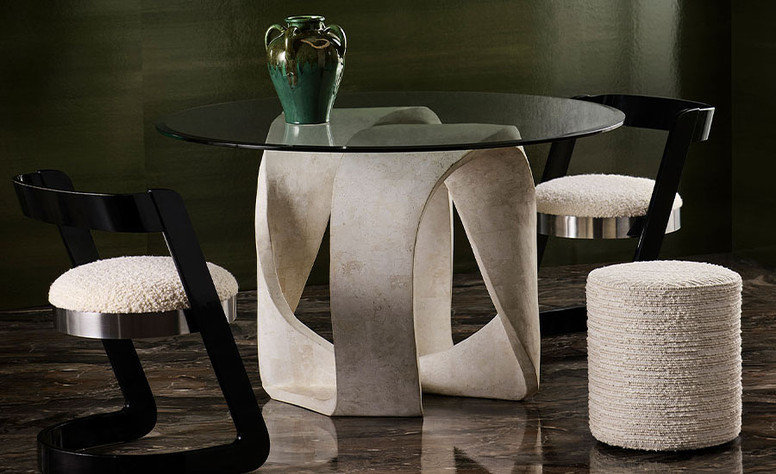 Clayton Ivory Fabric By Zinc Textile