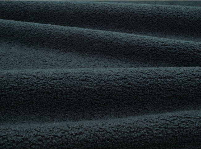 Drake Black Sapphire Fabric By Zinc Textile