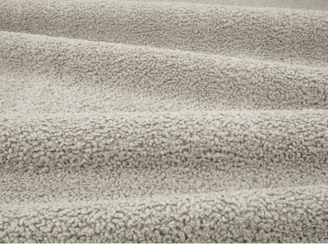 Drake Silver Grey Fabric By Zinc Textile